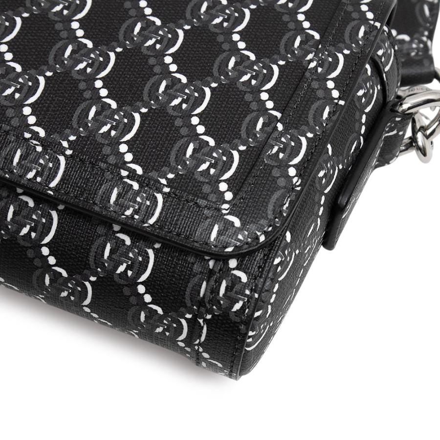 GUCCI キャンバス×レザー　ワンハンドル　ミニバッグ　黒 GUCCI（グッチ） （未使用 展示品）グッチ GUCCI GGシャドウ スーパー