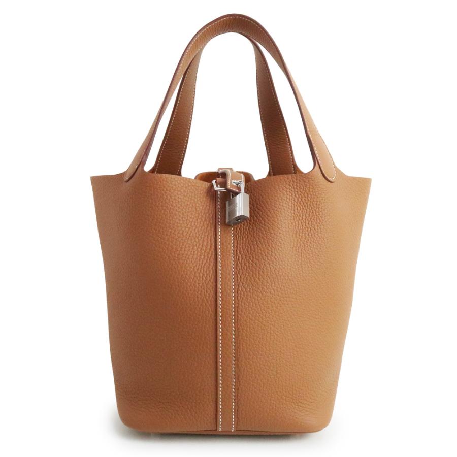 新品未使用品】エルメス ピコタンロック MM 22 エトゥープ ゴールド金具