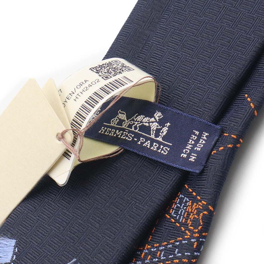 【新品未使用タグ付き】HERMES エルメス☆メンズネクタイ HERMES（エルメス） （新品・未使用品）エルメス HERMES Pique Sellier