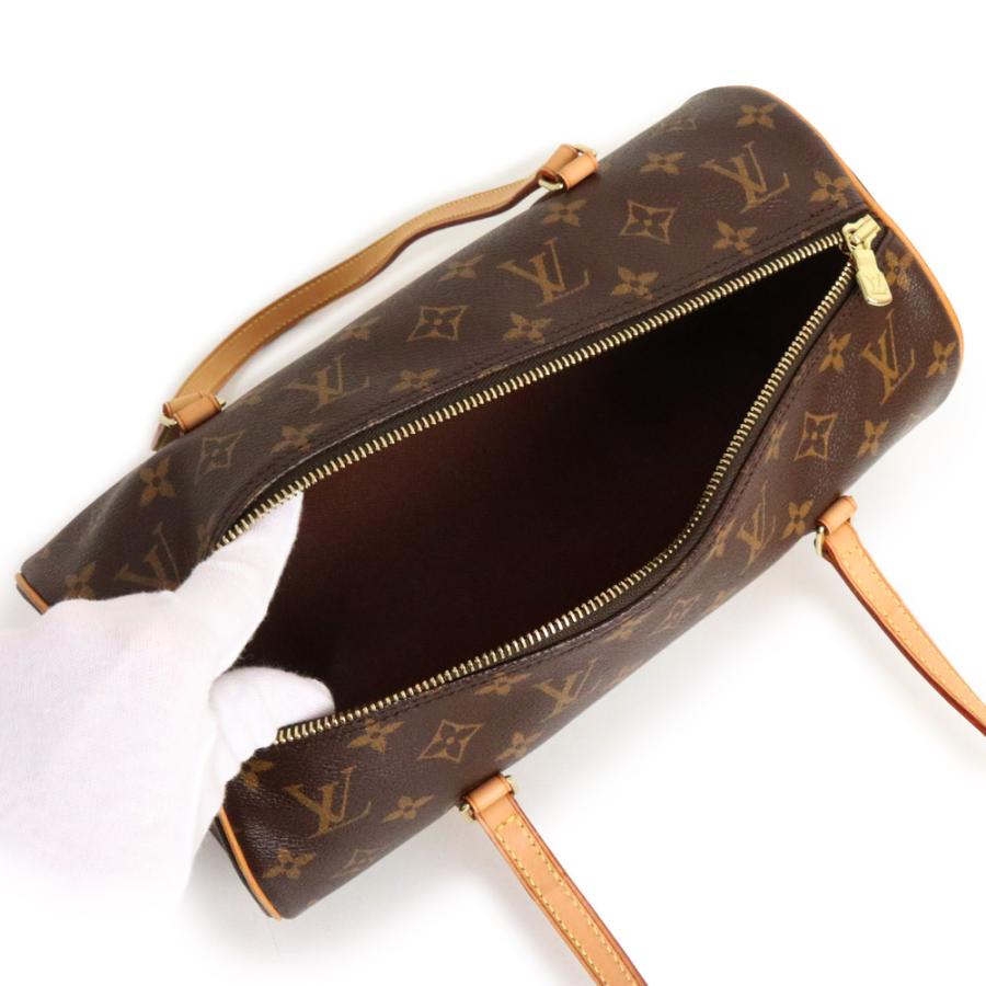 ルイヴィトン，パピヨン ルイ・ヴィトン LOUIS VUITTON パピヨンBB M45980 ブラック ゴールド