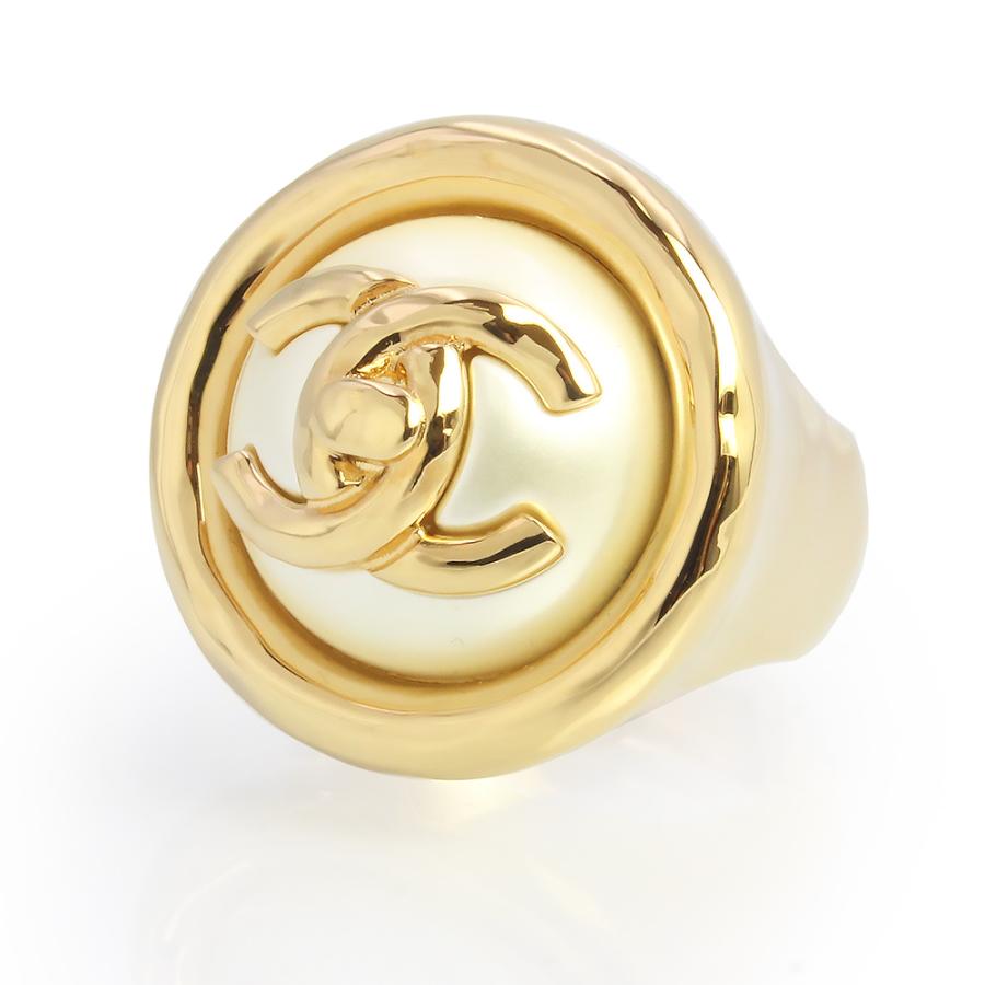 CHANEL （新品・未使用品）シャネル パール ココマーク リング 指輪 