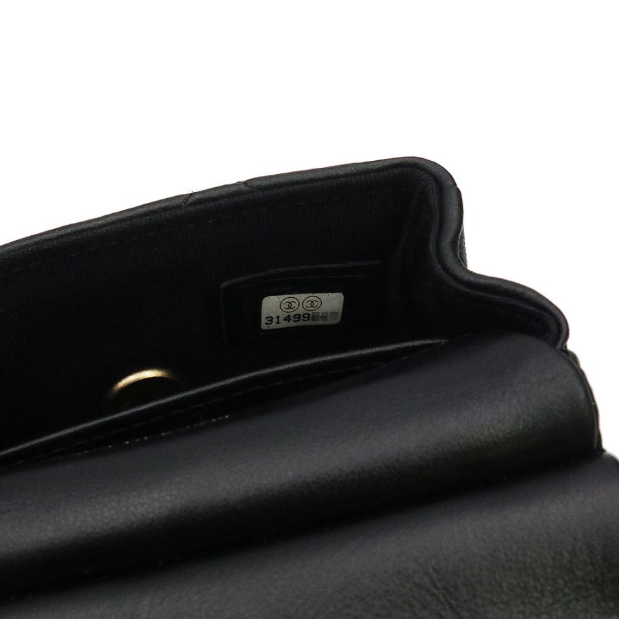 CHANEL ケース ミニウォレット マトラッセ 正規品 CHANEL（シャネル） （未使用 展示品）シャネル マトラッセ チェーン