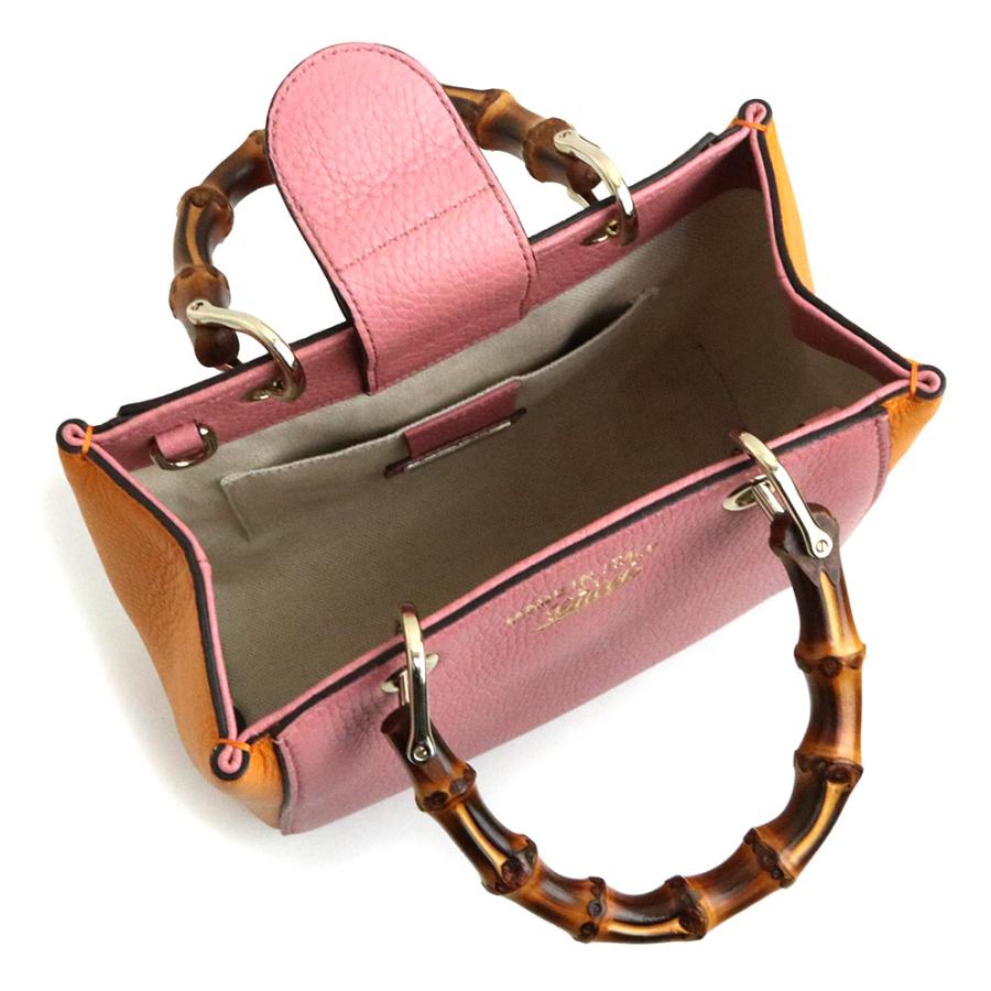 グッチ　GUCCI ハンドバッグ　2way キャンバス　レザー　バンブー GUCCI（グッチ） （未使用 展示品）グッチ ?レザー バンブー