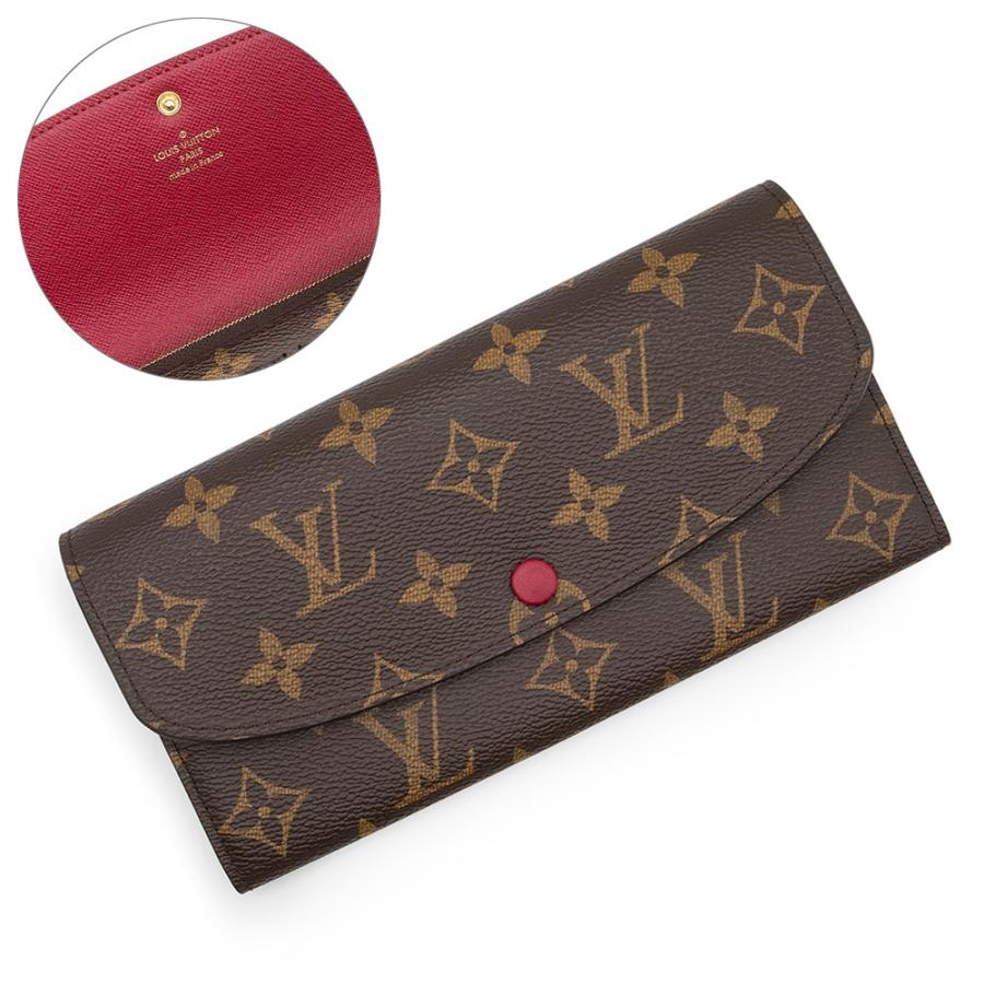 LOUIS VUITTON （美品）ルイ ヴィトン ポルトフォイユ エミリー 二  
