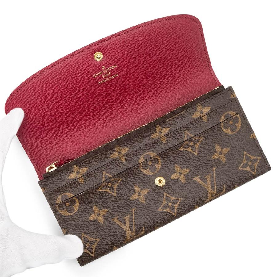 LOUIS VUITTON （美品）ルイ ヴィトン ポルトフォイユ エミリー 二  