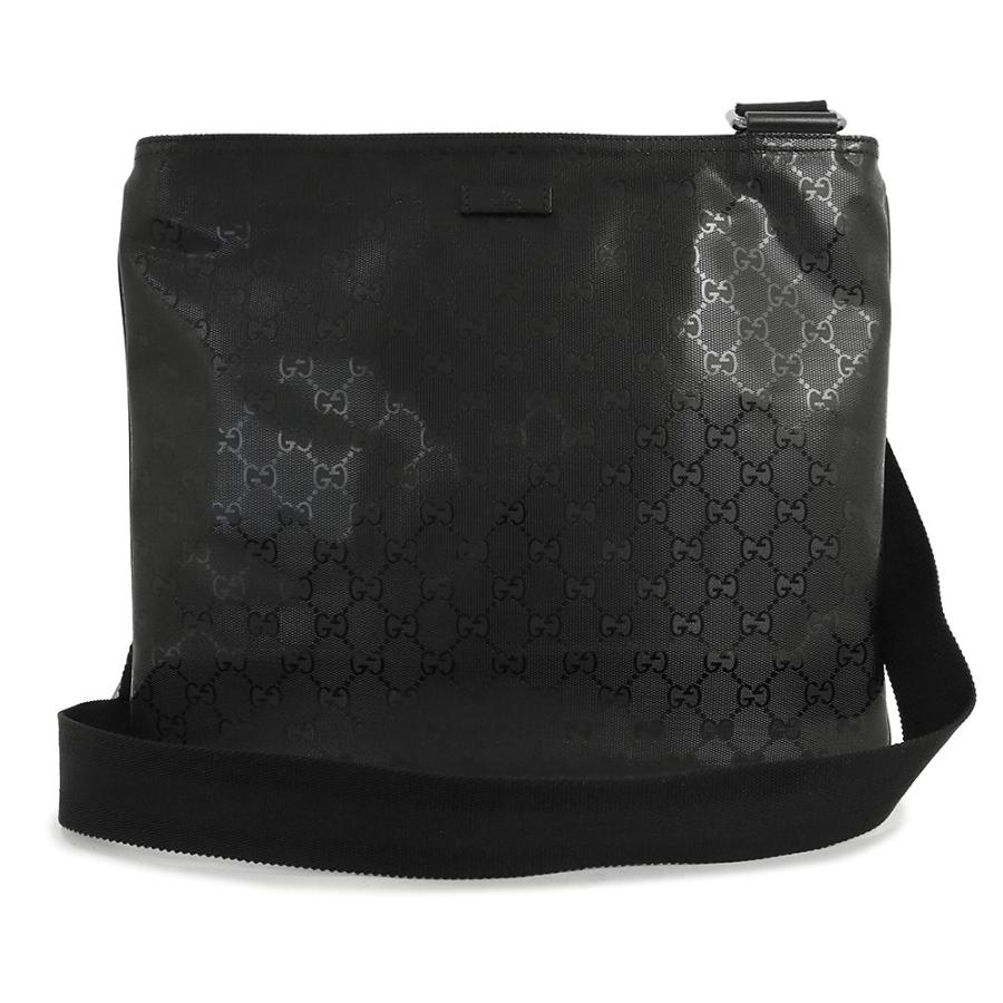 （未使用　展示品）グッチ GUCCI メッセンジャー ショルダーバッグ 斜め掛け GGインプリメ ブラック シルバー金具 201446 GUCCI（グッチ） （未使用 展示品）グッチ メッセンジャー ショルダー