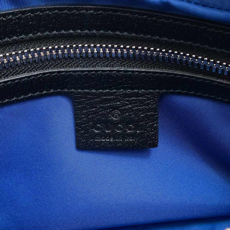 GUCCI ボディバッグ 青　オフザグリッド GUCCI グッチ オフザグリッド・ベルトバッグ 631341 ブルー クロス