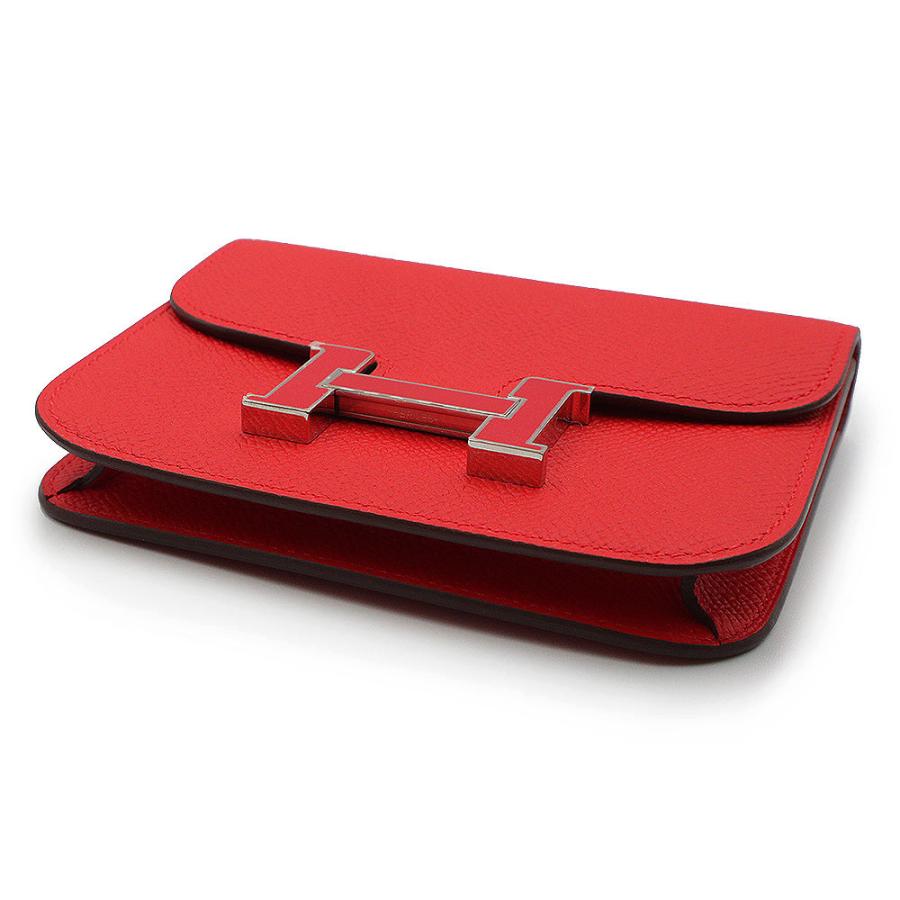 HERMES エルメス コンスタンス スリム ルージュH B刻印 ミニウォレット HERMES（エルメス） （新品・未使用品）エルメス コンスタンス スリム