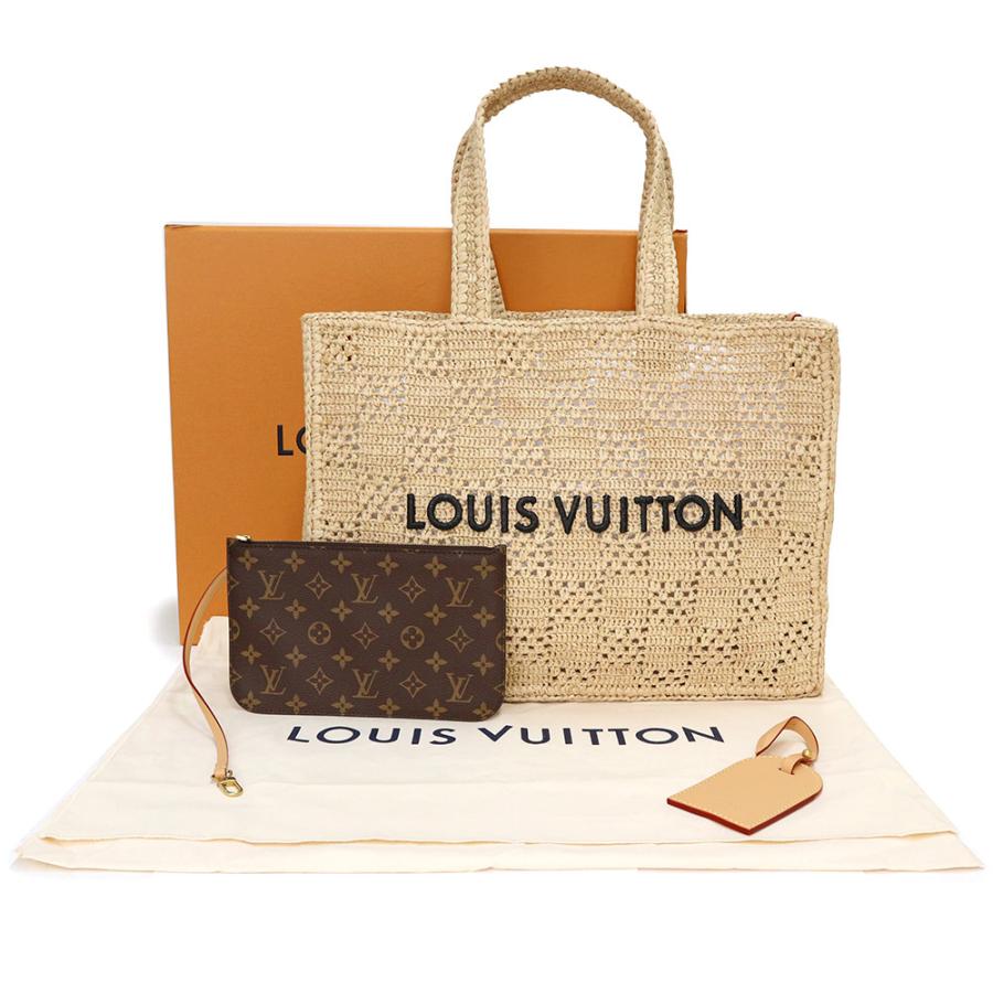 トートバッグ　モノグラム　ヌメ革　PVC LOUIS VUITTON（ルイ・ヴィトン） （新品・未使用品）ルイ ヴィトン