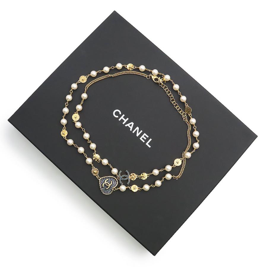 CHANEL （未使用 展示品）シャネル デニム ココマーク ハート