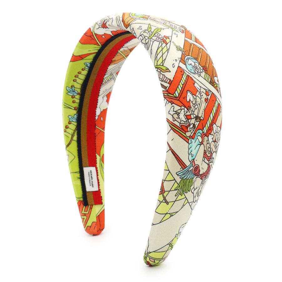 HERMES ヘアバンド　カチューシャ HERMES（エルメス） （新品・未使用品）エルメス ジナ 馬の伝説 La