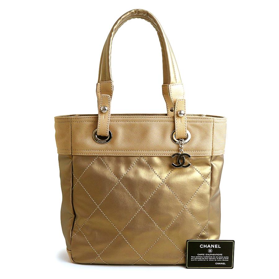 お買い得 美品 CHANEL シャネル ココマーク パリビアリッツ ポーチ付き CHANEL（シャネル） （美品）シャネル パリビアリッツ PM トート ココ