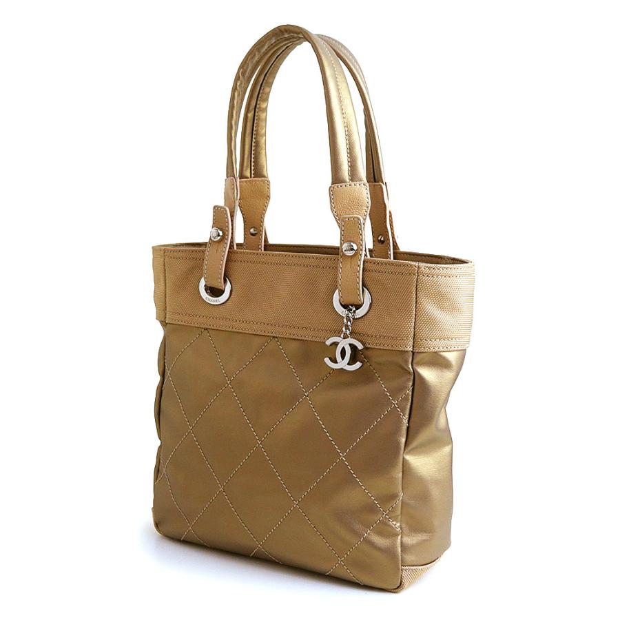 CHANEL（シャネル） （美品）シャネル パリビアリッツ PM トート ココ