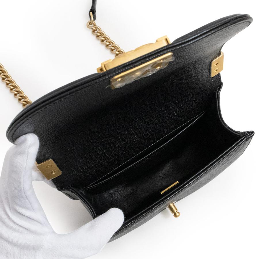 【未使用品】シャネル CHANEL ボーイシャネル キャビアスキン ウォレット CHANEL（シャネル） （未使用 展示品）シャネル ボーイシャネル