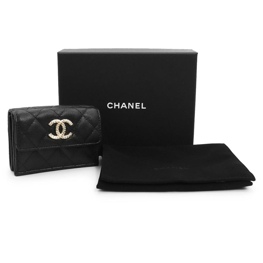melon　シャネル　三つ折り 財布 キャビア ブラック　ココマーク 楽天市場】【10/10～10/13限定・最大2万円OFFクーポン配布中