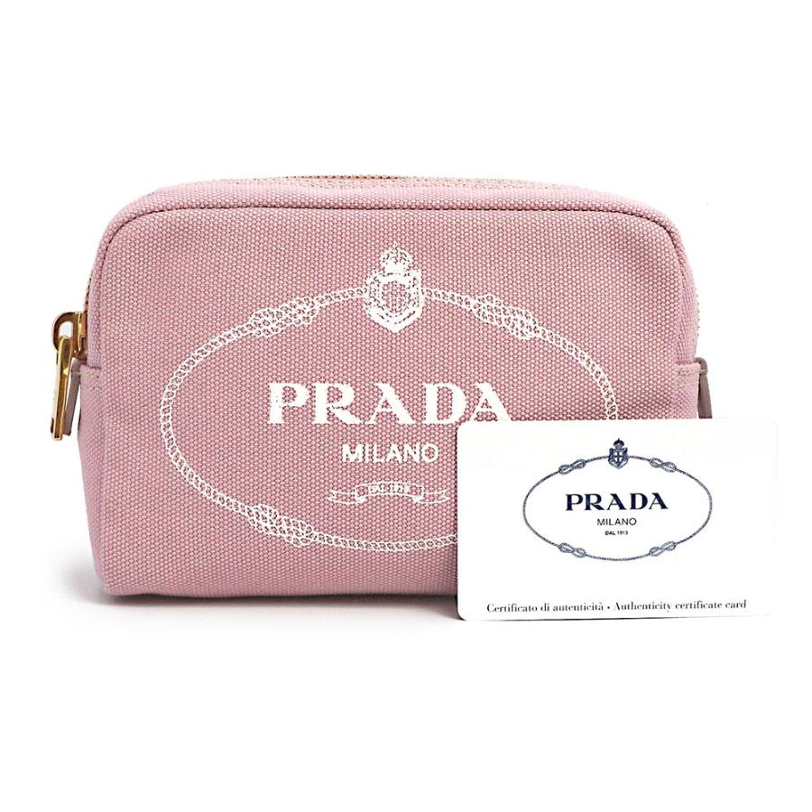PRADA （新品・未使用品）プラダ カナパ ロゴ コスメ 化粧ポーチ