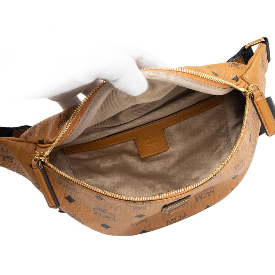 MCM ロゴプリント ボディバッグ MCM（エムシーエム） （未使用 展示品）エム シー エム MCM Fursten