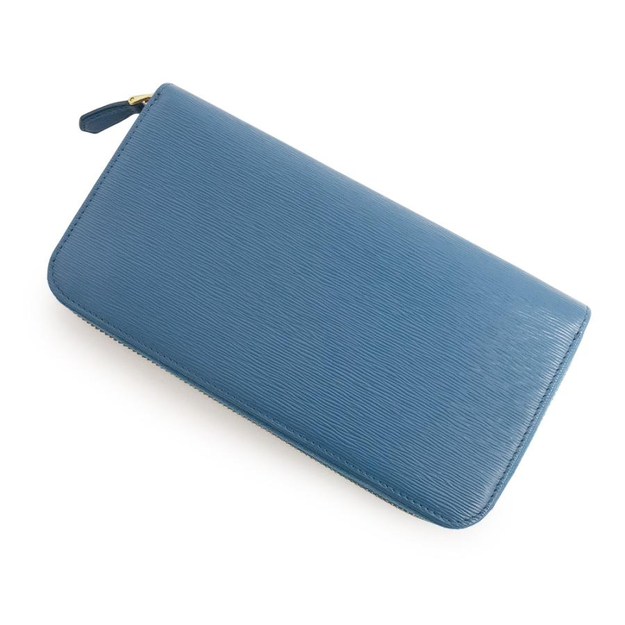 PRADA （未使用保管品）プラダ ラウンドファスナー ジップ 長財布  