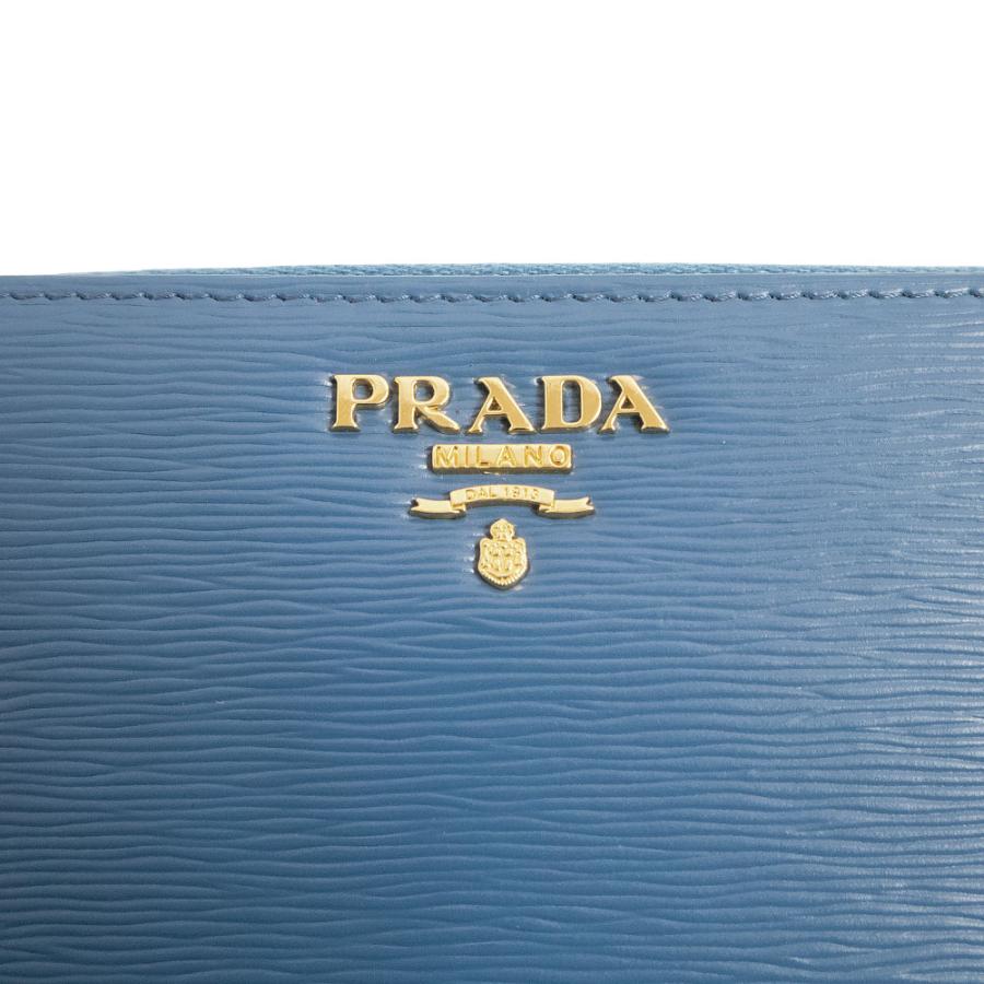 PRADA （未使用保管品）プラダ ラウンドファスナー ジップ 長財布  