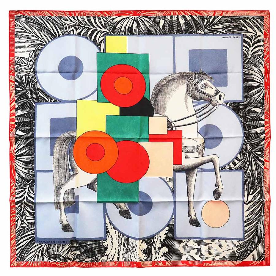 エルメス　カレ　90 カヴァリエ・アン・フォルム HERMES（エルメス） （新品・未使用品）エルメス カレ 90 カヴァリエ