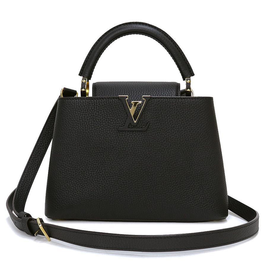 （未使用　展示品）ルイ ヴィトン LOUIS VUITTON カプシーヌ BB 2way ショルダー ハンドバッグ 斜め掛け トリヨンレザー ブラック ゴールド金具 M94755 LOUIS VUITTON（ルイ・ヴィトン） （未使用 展示品）ルイ ヴィトン