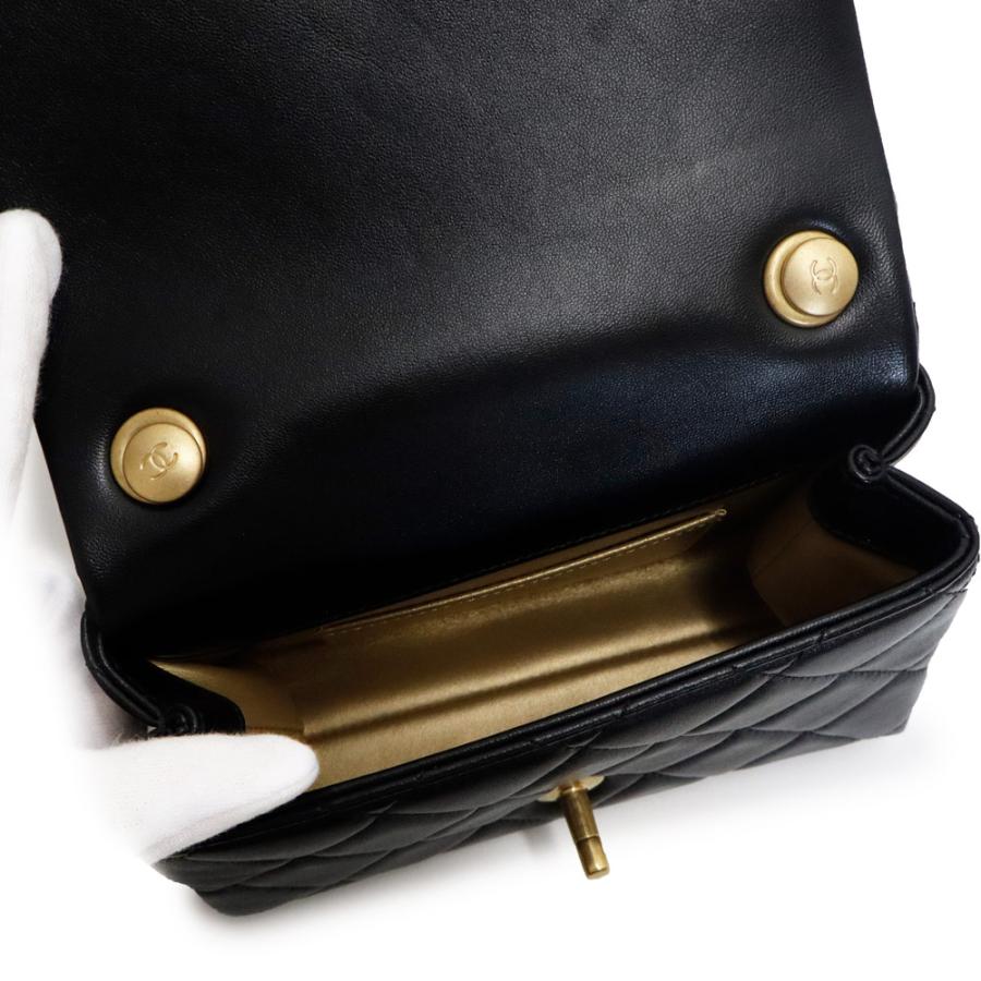 ★超美品★CHANELマトラッセ ショルダーバッグ ココマーク 斜め掛けフラップ 未使用 展示品）シャネル CHANEL マトラッセ ミニ フラップ チェーン