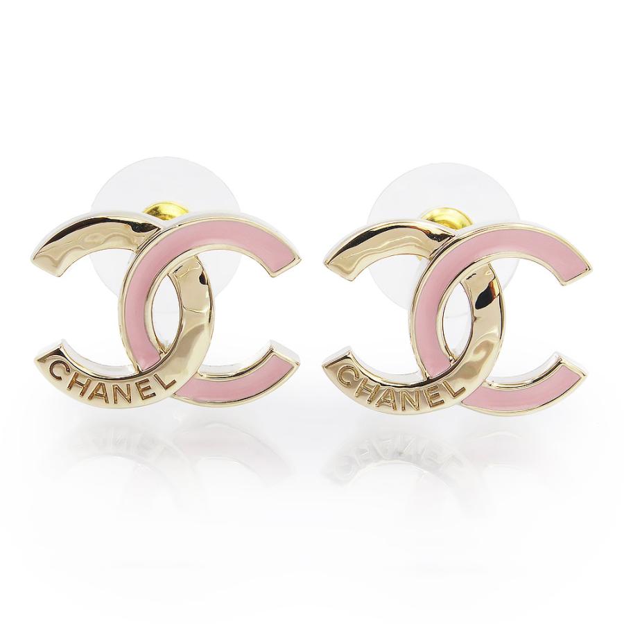 シャネル CHANEL ピアス ココマーク　ピンク ふ CHANEL（シャネル） （未使用 展示品）シャネル ロゴ ココマーク