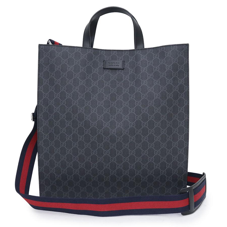 極美品　GUCCI グッチ GGスプリーム 2WAY　トート　 ショルダーバッグ GUCCI（グッチ） （未使用 展示品）グッチ ウェブストライプ 2WAY