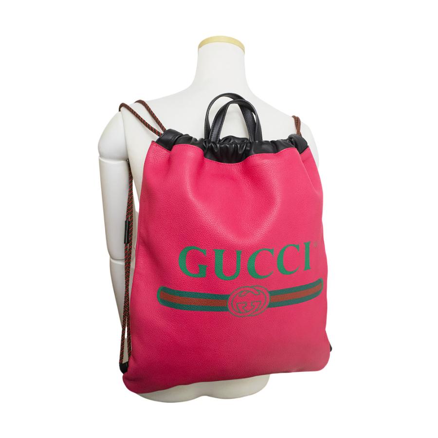 GUCCI（グッチ） （新品・未使用品）グッチ ロゴプリント ドロー