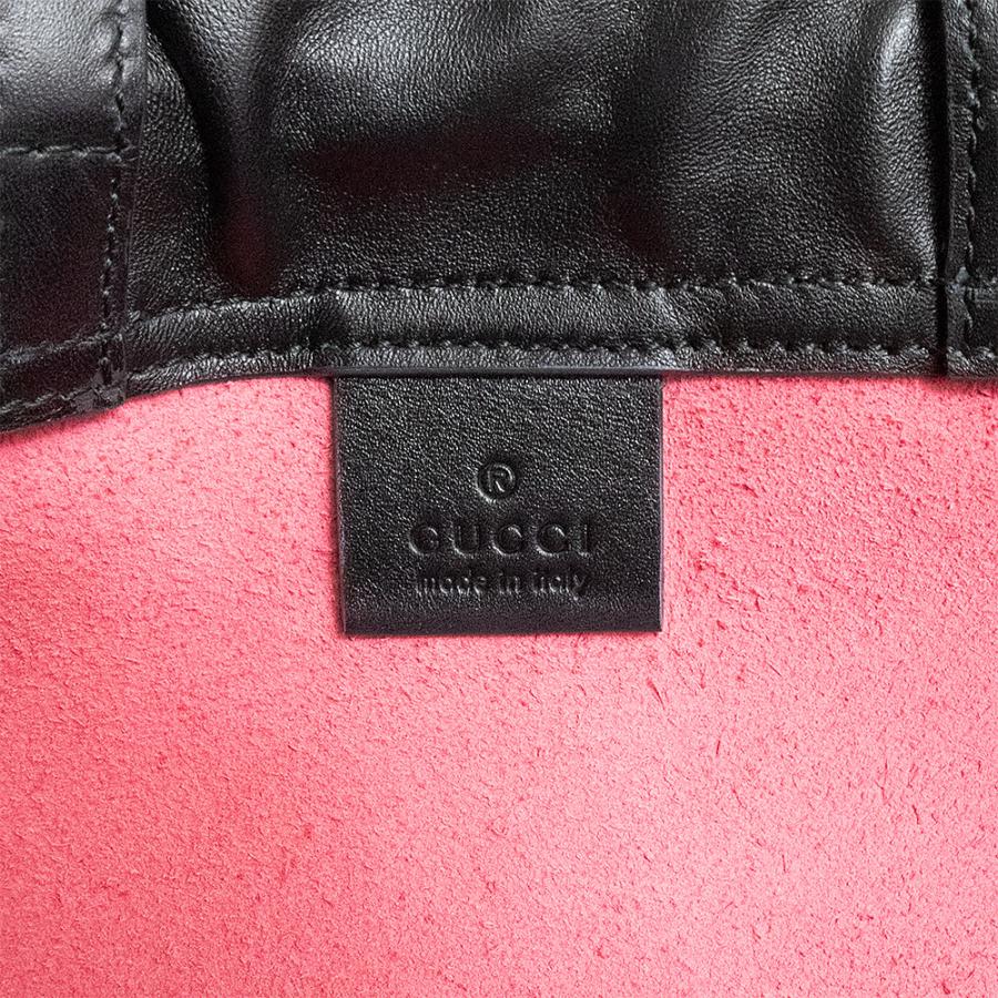 GUCCI （新品・未使用品）グッチ ロゴプリント ドローストリング