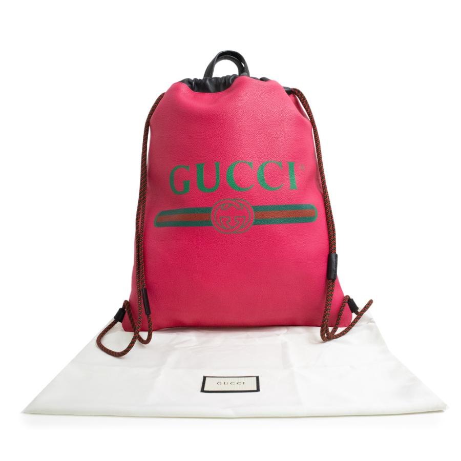 GUCCI（グッチ） （新品・未使用品）グッチ ロゴプリント ドロー