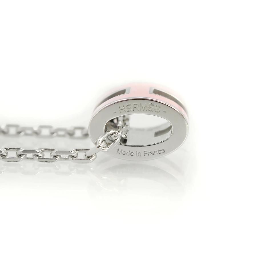 【週末限定】エルメス　ミニ・ポップH ピンク　ローズドラジェ　シルバー ポップH ミニ ペンダント ローズドラジェ ピンク[H147992FP 85] POP H