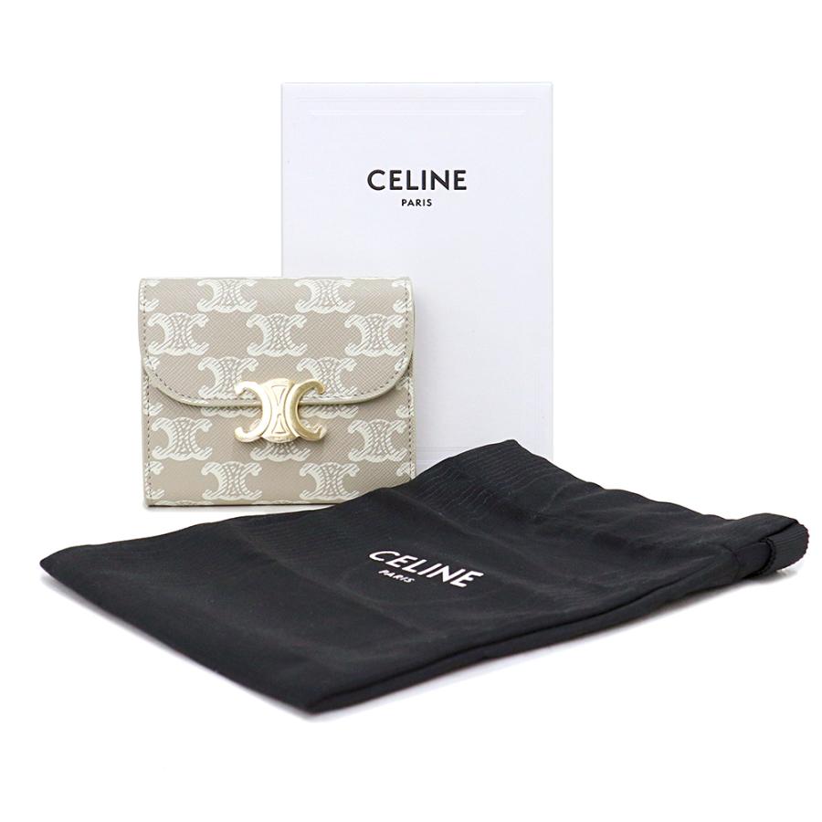 セリーヌ　トリオンフ　ウォレット CELINE】コンパクトウォレット トリオンフ ウォレット (CELINE