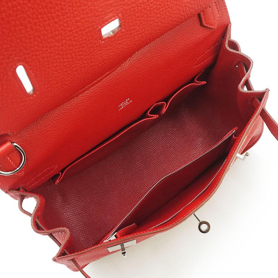 エルメス HERMES ジブシエール28 斜め掛け ショルダーバッグ トリヨン グレージュ □O刻印 2011年 中古 新入荷 HE1125 HERMES（エルメス） （中古）エルメス ジプシエール 28 ショルダー