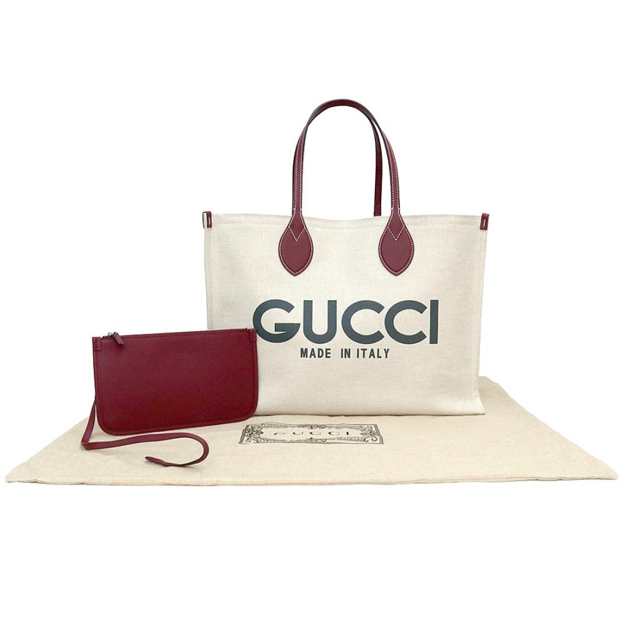 GUCCI（グッチ） （新品・未使用品）グッチ プリント ラージ トート