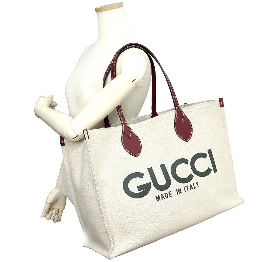 GUCCI（グッチ） （新品・未使用品）グッチ プリント ラージ トート