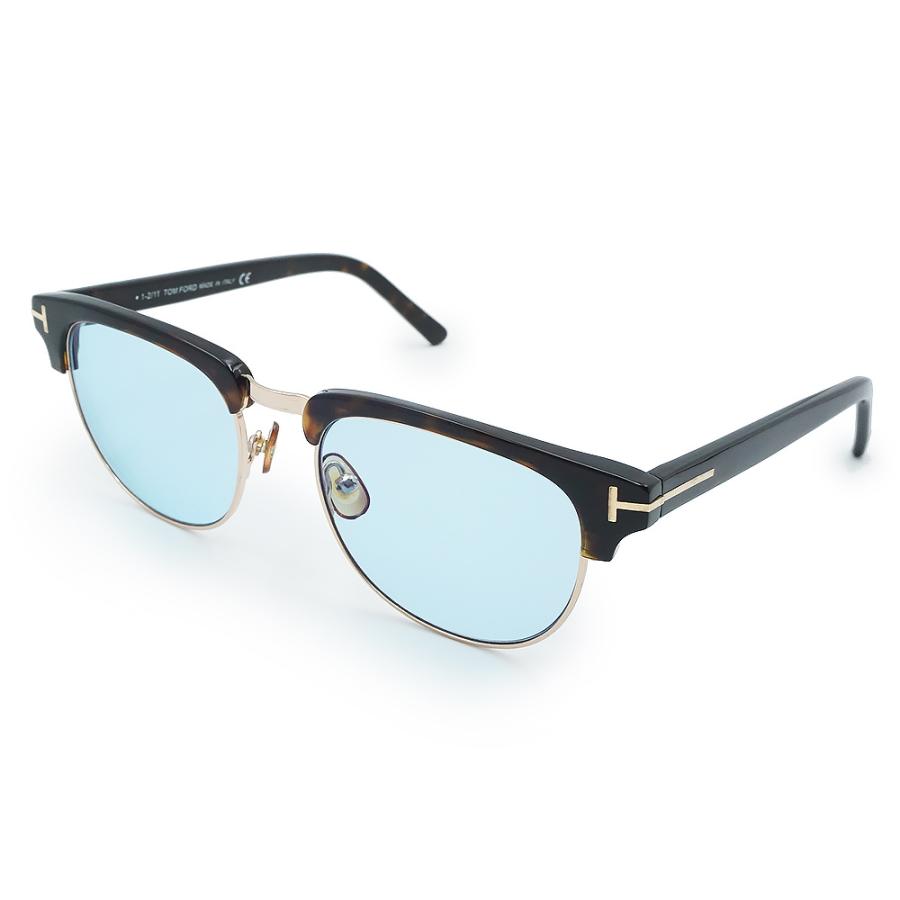 （中古）トムフォード TOM FORD ヘンリー Henry サングラス メガネ 眼鏡 アイウェア 度入り プラスチック メタル ブラウン ピンクゴールド金具 TF248 中古）トムフォード TOM FORD ヘンリー Henry サングラス メガネ 眼鏡