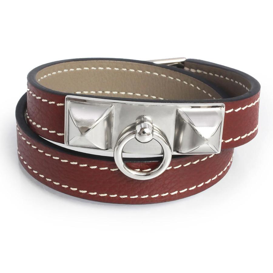 未使用 エルメス HERMES リヴァル ドゥブルトゥール 2連 レザー HERMES（エルメス） （未使用 展示品）エルメス リヴァル ドゥブル