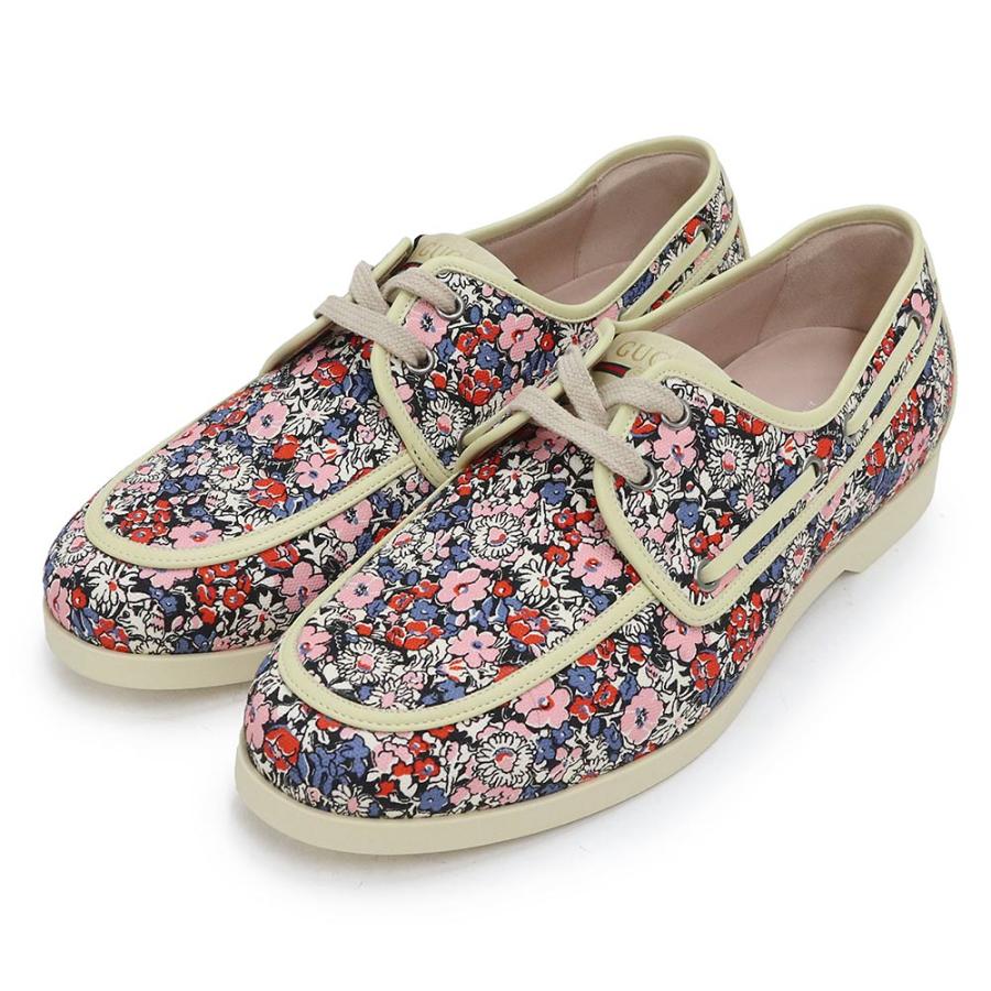 GUCCI モカシン　デッキシューズ GUCCI（グッチ） （新品・未使用品）グッチ リバティ コラボ フラワー