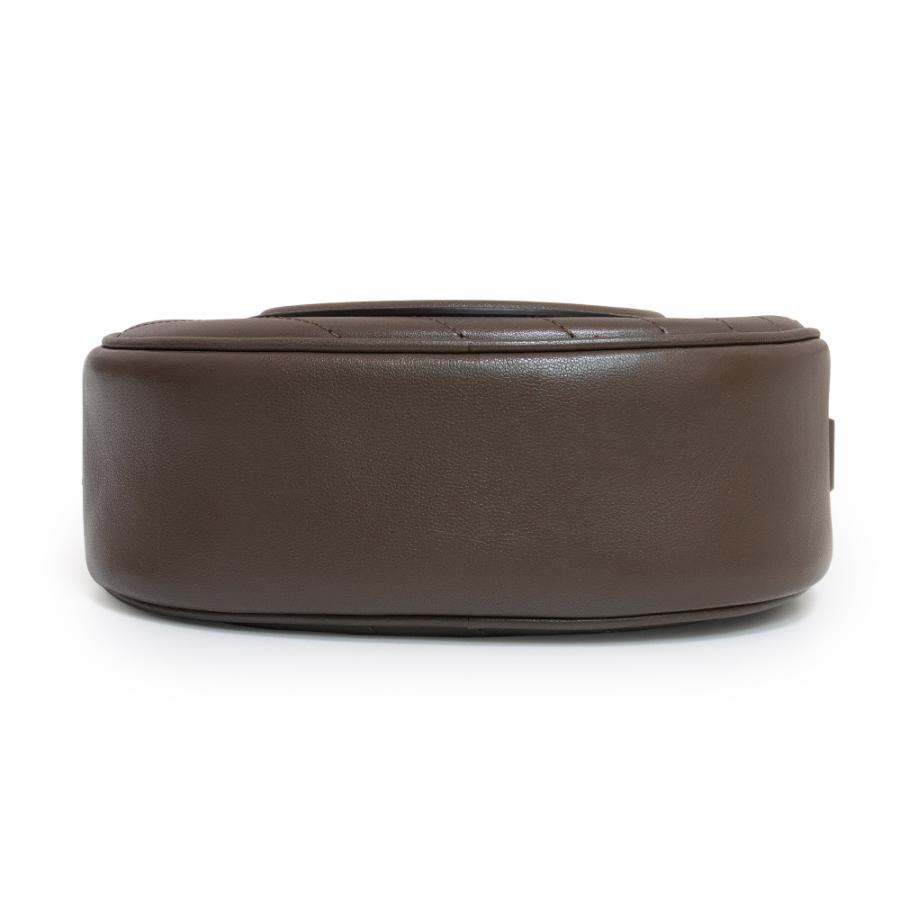 グッチ ブロンディ ショルダーバッグ 斜め掛け カーフスキン レザー ブラウン シルバー金具 760175 GUCCI（美品） GUCCI（グッチ） （美品）グッチ ブロンディ ショルダーバッグ 斜め