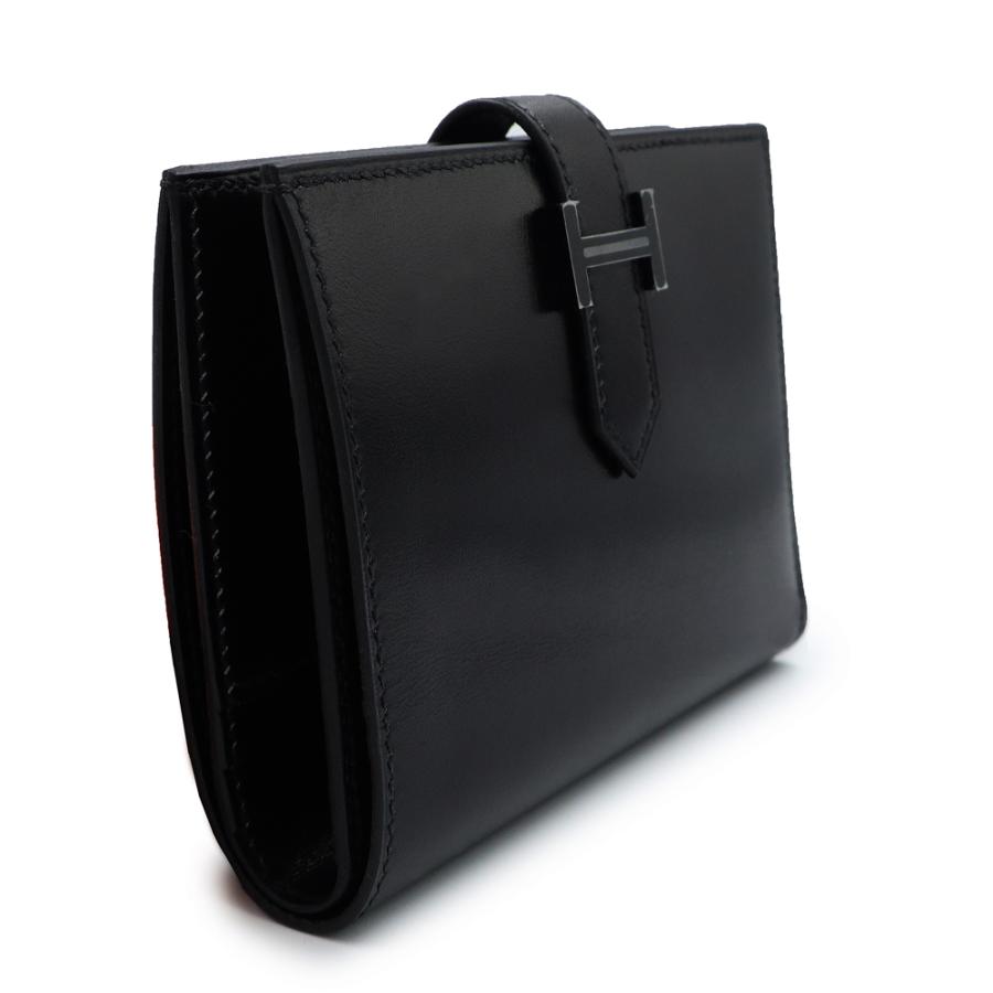 HERMES 保存箱付き✨️　ベアン　黒　ブラック　エルメス HERMES（エルメス） （新品・未使用品）エルメス ベアン コンパクト