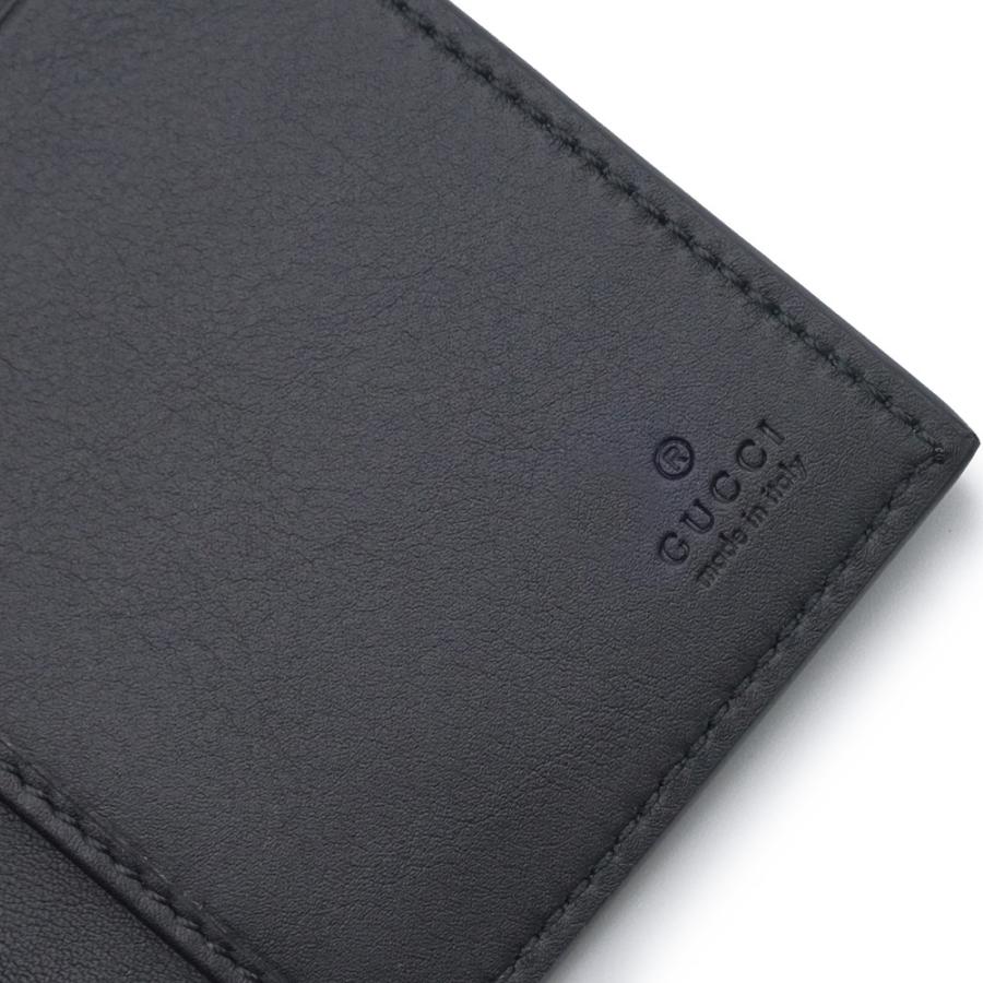 （新品・未使用品）グッチ GUCCI GGエンブレム カードケース 名刺入れ 定期入れ パスケース GGスプリームキャンバス ブラック グレー 821209 箱付の画像