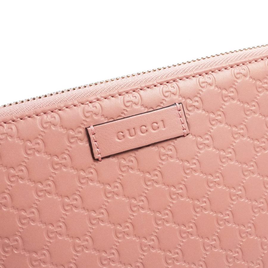 グッチ　マイクロシマフラップ長財布　スーキー　ゴールド金具　ピンク系 GUCCI（グッチ） （美品）GUCCI 449391 シグネチャー マイクロ