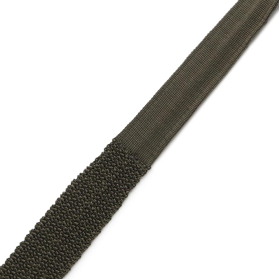 HERMES（エルメス） （美品）HERMES ニットタイ Hロゴ 刺繍 シルク100