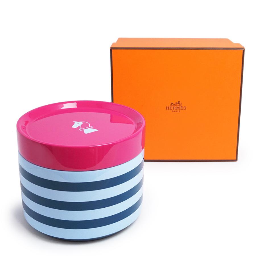 （新品・未使用品）エルメス HERMES エポぺ GM 小物入れ ラッカーウッド  ローズフューシャ ピンク 箱付の画像
