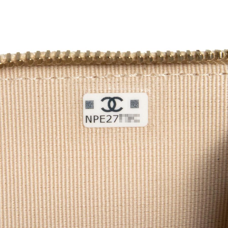 CHANEL ベージュ マトラッセ　 財布　カードケース　ケース CHANEL（シャネル） （新品・未使用品）シャネル マトラッセ