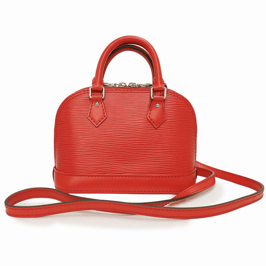 ルイ ヴィトン ナノアルマ ショルダーバッグ 斜め掛け エピ レザー レッド シルバー金具 M50516 LOUIS VUITTON（未使用　展示品） LOUIS VUITTON（ルイ・ヴィトン） （未使用 展示品）ルイ ヴィトン