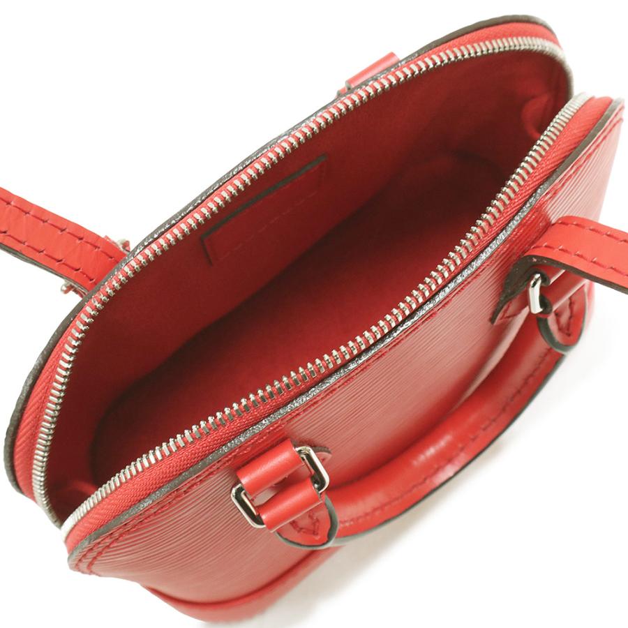 （未使用　展示品）ルイ ヴィトン LOUIS VUITTON ナノアルマ ショルダーバッグ 斜め掛け エピ レザー レッド シルバー金具 M50516_2