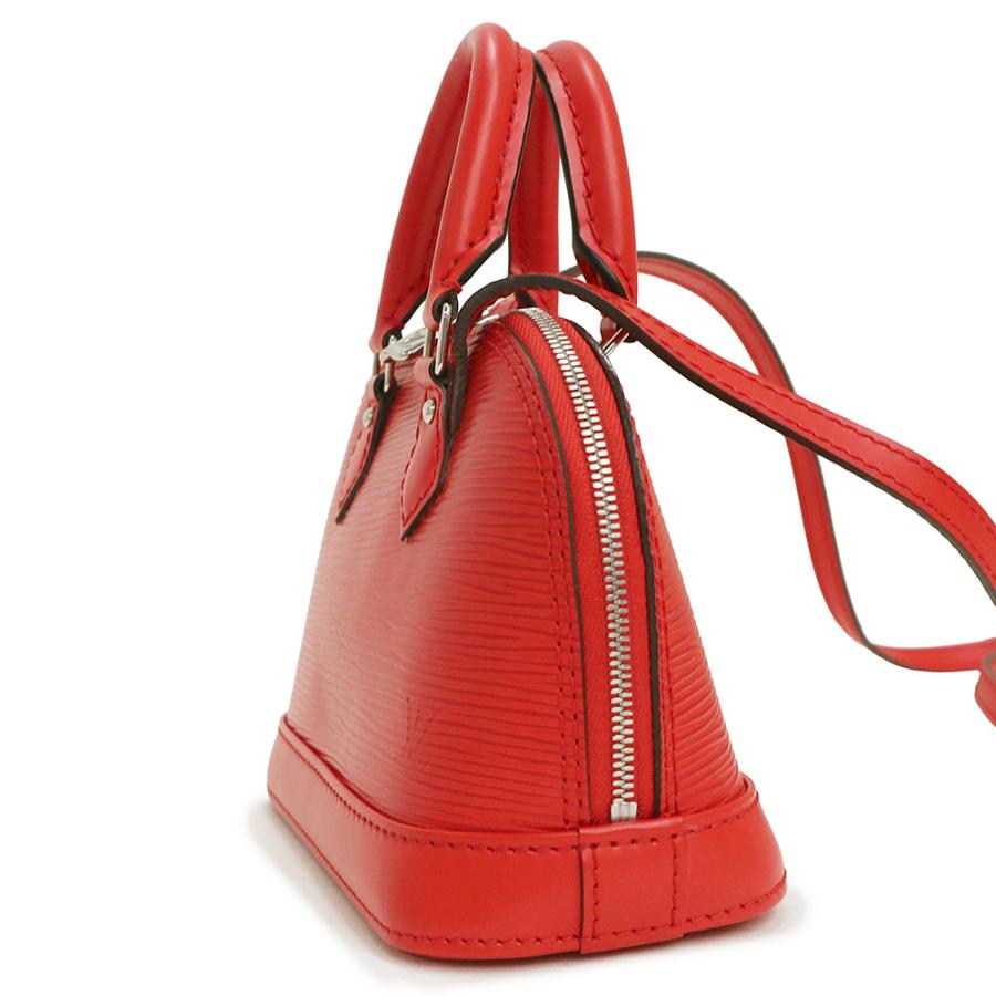 （未使用　展示品）ルイ ヴィトン LOUIS VUITTON ナノアルマ ショルダーバッグ 斜め掛け エピ レザー レッド シルバー金具 M50516_3