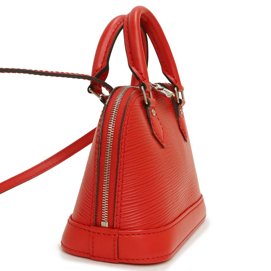（未使用　展示品）ルイ ヴィトン LOUIS VUITTON ナノアルマ ショルダーバッグ 斜め掛け エピ レザー レッド シルバー金具 M50516_4
